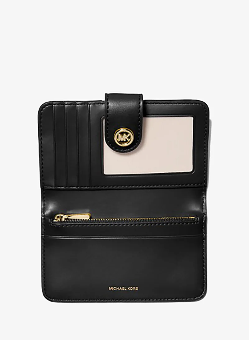 Michael Kors  Mk Pop Charm Medium Tab Trifold Wallet for Women | Best Price UAE