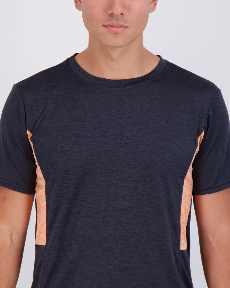 REALESSENTIALS Real Essentials 5 Pack: Menâ€™s Short Sleeve Dry Fit T-Shirts â€“ Moisture Wicking Athletic Workout Gym Fitness Casual Tees, Set 5, Large - Image 4
