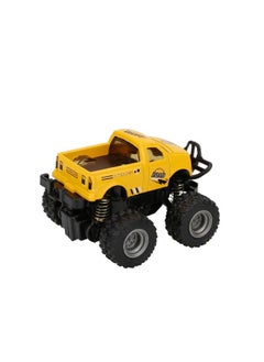 NIBEMINENT Children Mini Pull Back Toy Alloy Vehicle Car High Simulation Model Kids' Gift(Yellow)  - Image 2