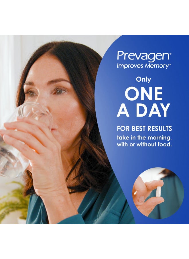 Prevagen - Prevagen Improves Memory - Regular Strength 10mg, 30 Capsules with Apoaequorin & Vitamin D & Prevagen 7-Day Pill Minder | Brain Supplement for Better Brain Health, Supports Healthy Brain Function - Image 1