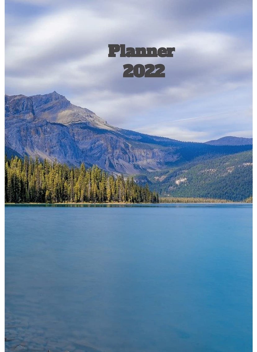 Kalender 2022 A5 - Schöner Terminplaner 1 Taschenkalender 2022 I Planner 2022 A5 