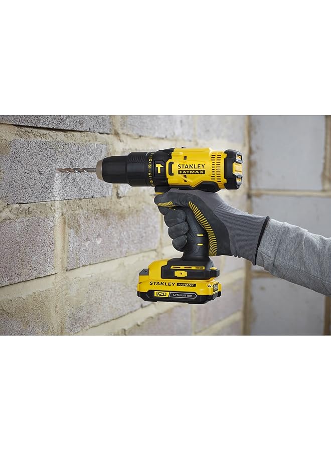 Stanley Fatmax 18V Max* Cordless Brushless Drill Driver Scd718D2K B5 - Image 3