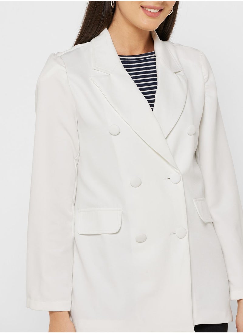 ELLA - Double Breasted Blazer - Image 1