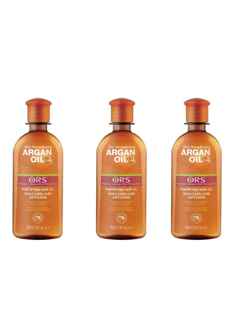 Hair Strengthening Argan Oil 3pcs*100ml