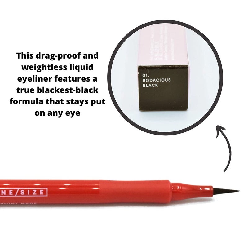 One size ONE/SIZE by Patrick Starrr Point Made Waterproof Liquid Eyeliner Pen - 24-Hour Longwear, Smudgeproof, Precise Black Makeup Eye Liner, Vegan, Cruelty Free - Image 4