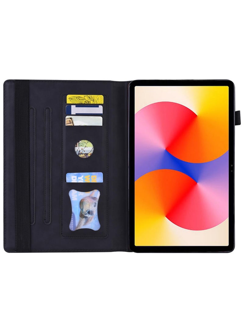 Case for Huawei MatePad SE 11 Inch Released 2024 Released Tablet Case with Stand Function Huawei Huawei MatePad SE 11 Tablet Case with Card Holder (Black)  - Image 4