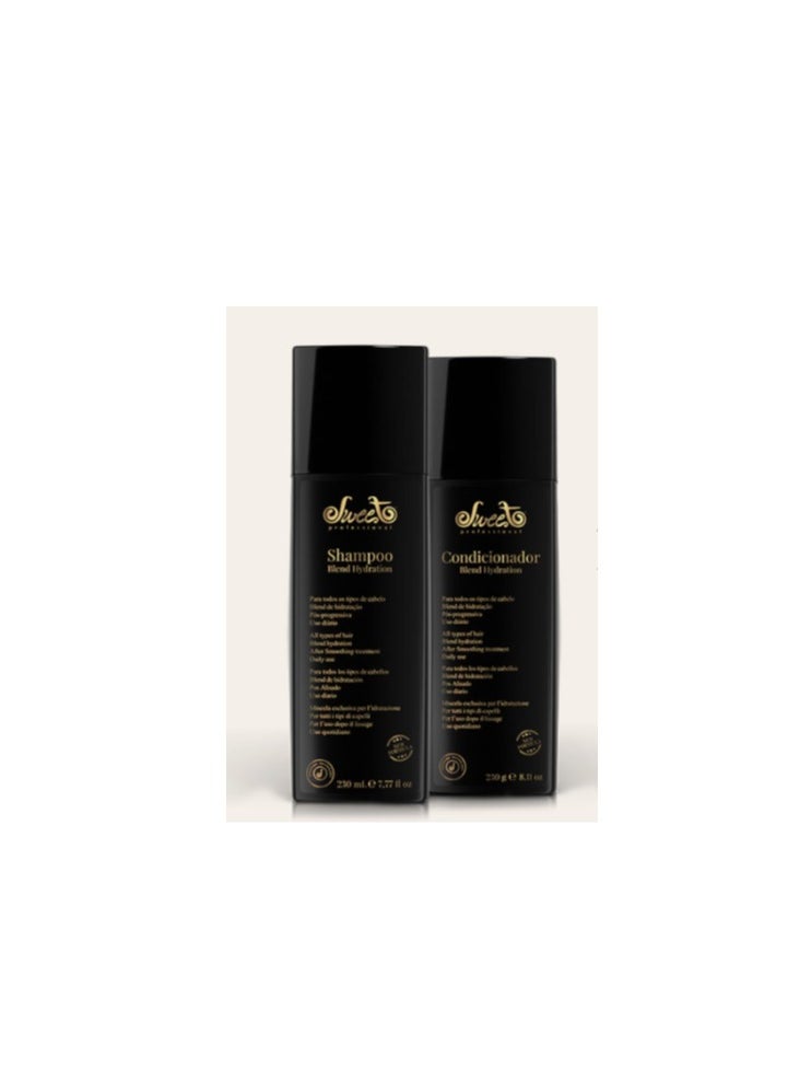 Sweet Professional Sweet Professional Hair Shampoo Blend Hydration Mix after Hair Straightening 230g  - Image 3