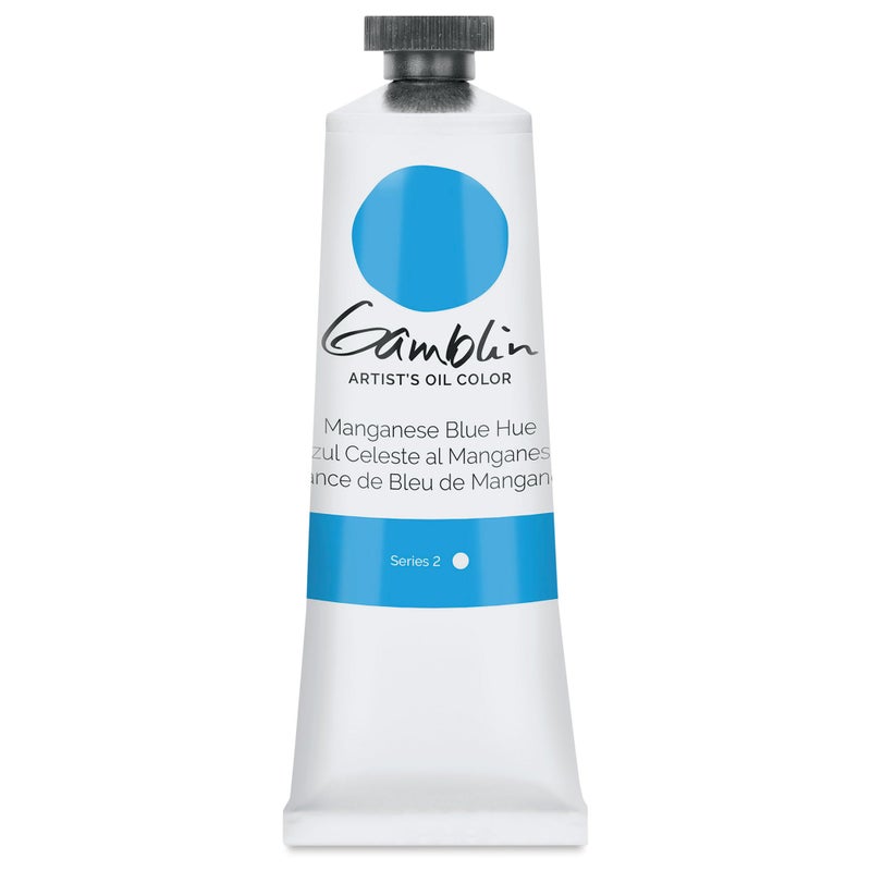 Gamblin Artist Oils Manganese Blue Hue 37ml