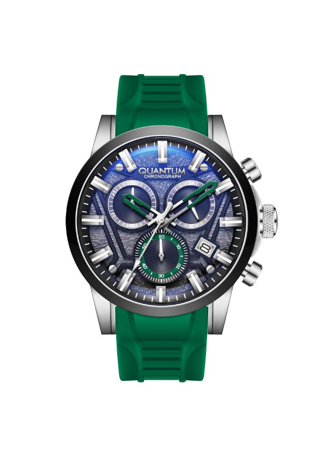 Quantum QUANTUM Men Chronograph Gun Dial Watch - PWG1126.355  - Image 1