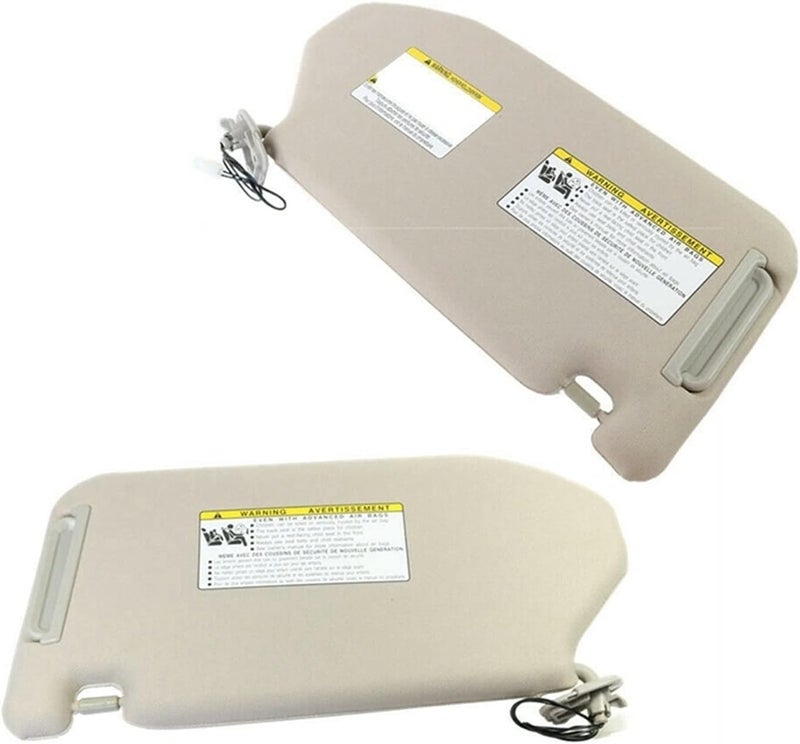 QASULER Pair Side Sun Visor for Nissan and Infiniti - Image 3