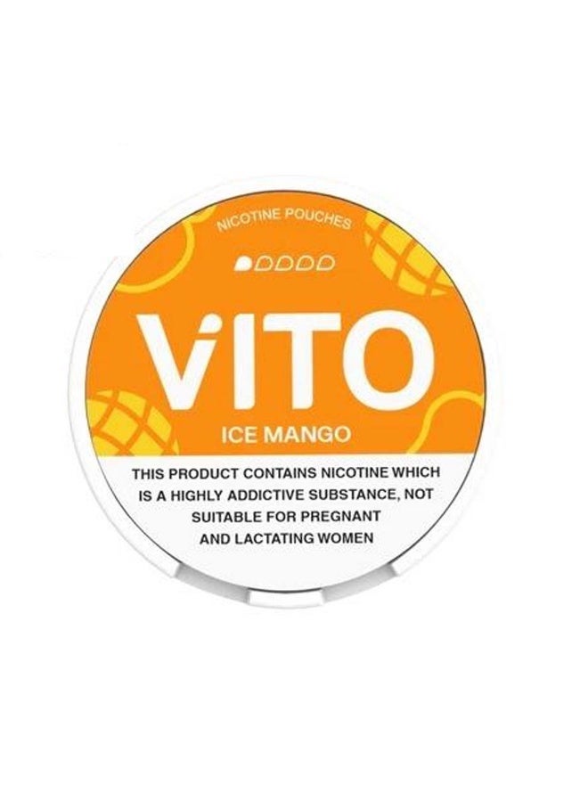 Nicotine Pouch For Quitting Smoking, Ice Mango, 3mg, 20Pcs