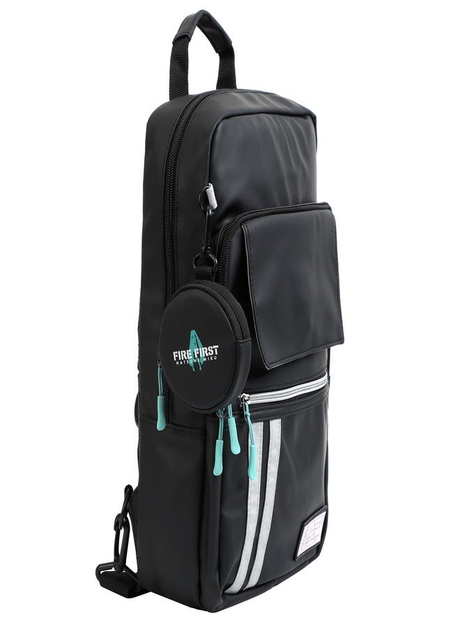 FIREFIRST X Hatsune Miku Collaboration Crossbody Bag,Miku Merch Suitable for Miku Cosplay Anime Shoulder Bag - Image 4