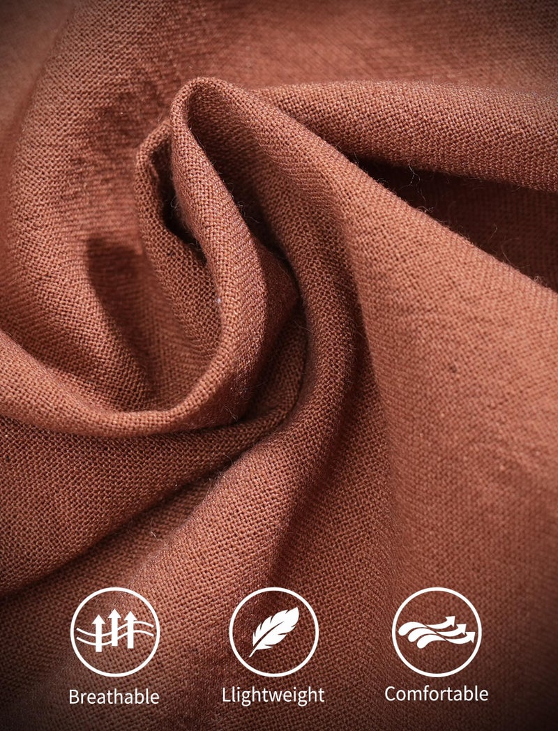 Pinknoke Kitchen Aprons for Women with Pockets Cute Floral Chef Pinafore Apron for Gardening Cooking Baking Painting (Brown) - Image 3