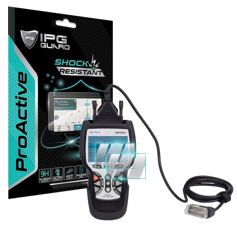 IPG بروأكتيف لقارئ رموز سيارة سناب أون + شاشة عرض 2.8 أو 3.5 بوصة (وحدتين) واقي شاشة زجاجي بصلابة 9H لمسة فائقة الاستجابة عالية الوضوح (مسح وحدة ABS SRS (بلو بوينت) 3.5 بوصة) - Image 3