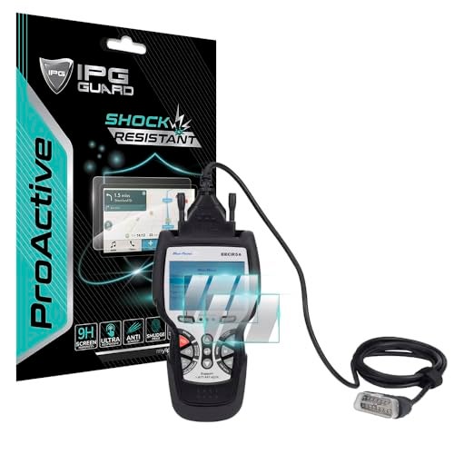 IPG بروأكتيف لقارئ رموز سيارة سناب أون + شاشة عرض 2.8 أو 3.5 بوصة (وحدتين) واقي شاشة زجاجي بصلابة 9H لمسة فائقة الاستجابة عالية الوضوح (مسح وحدة ABS SRS (بلو بوينت) 3.5 بوصة) - Image 1