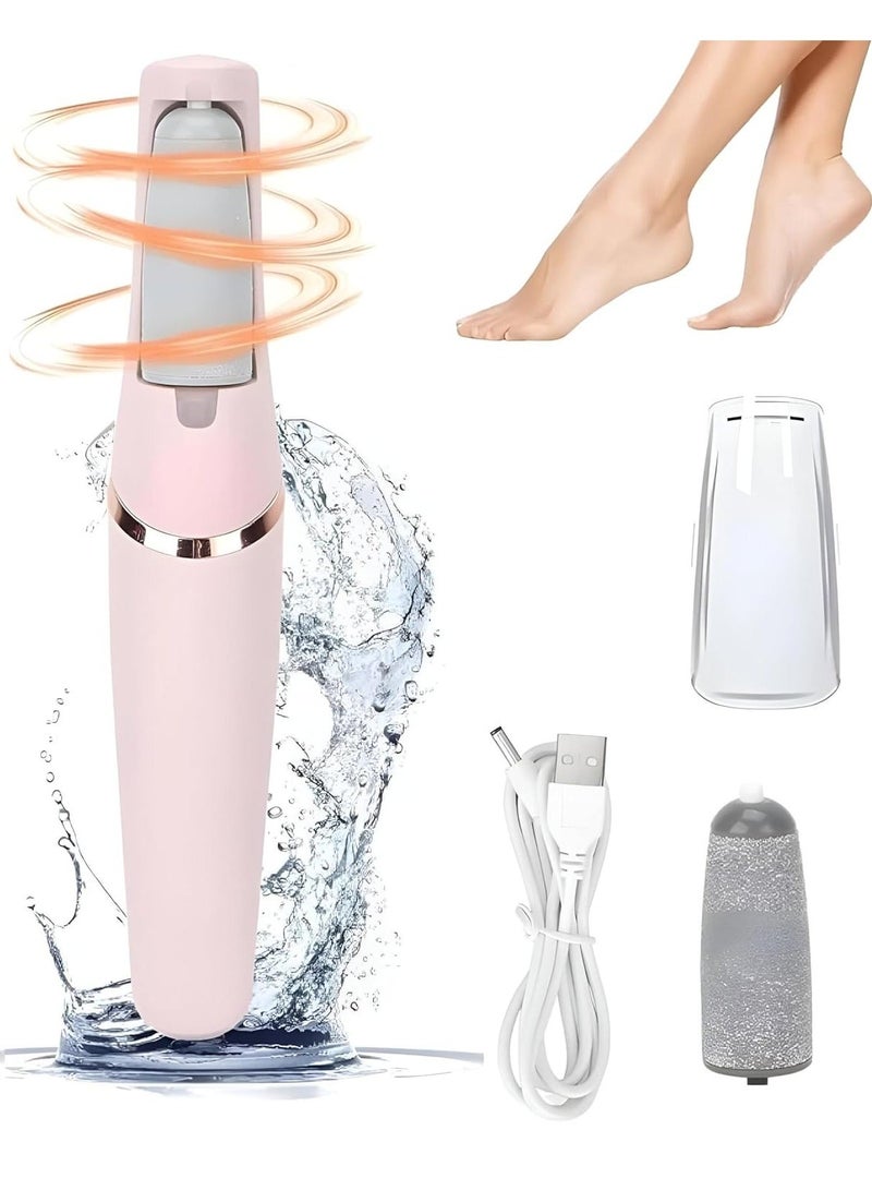 Rechargeable Electric Foot Peeler - Waterproof Callus Remover, Foot Scrub for Rough Skin Removal - Image 1