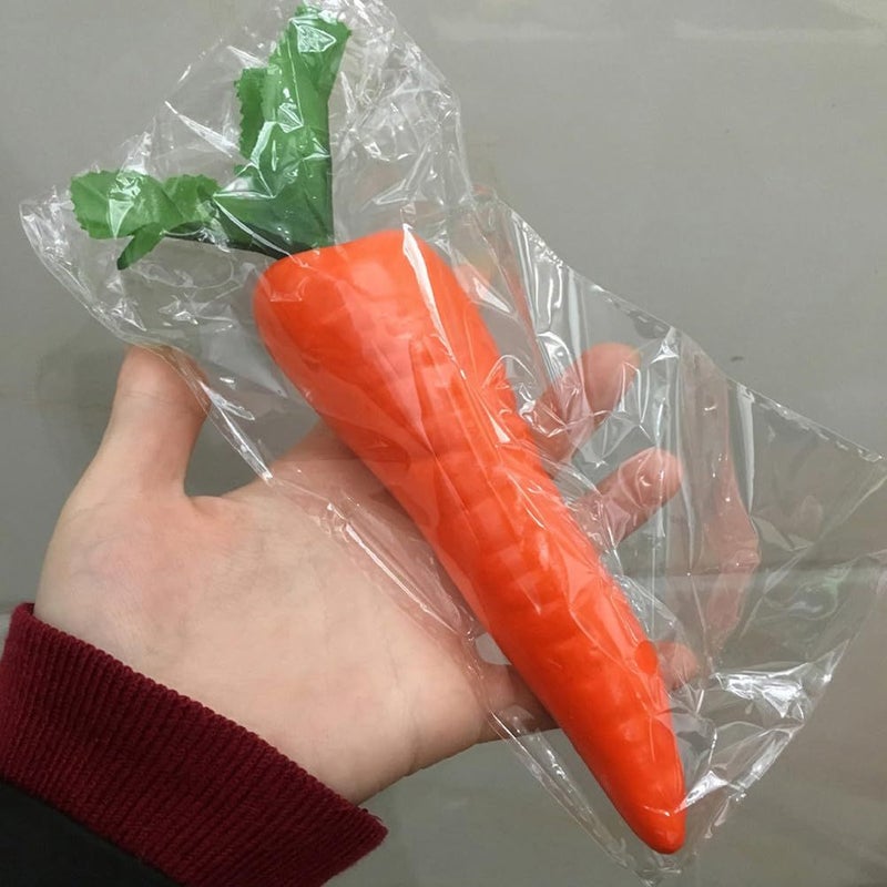 Artificial Carrots Decoration 7 Inch Fake Vegetables For Home Farm Party Display DIY Crafts Photography Props - Image 3