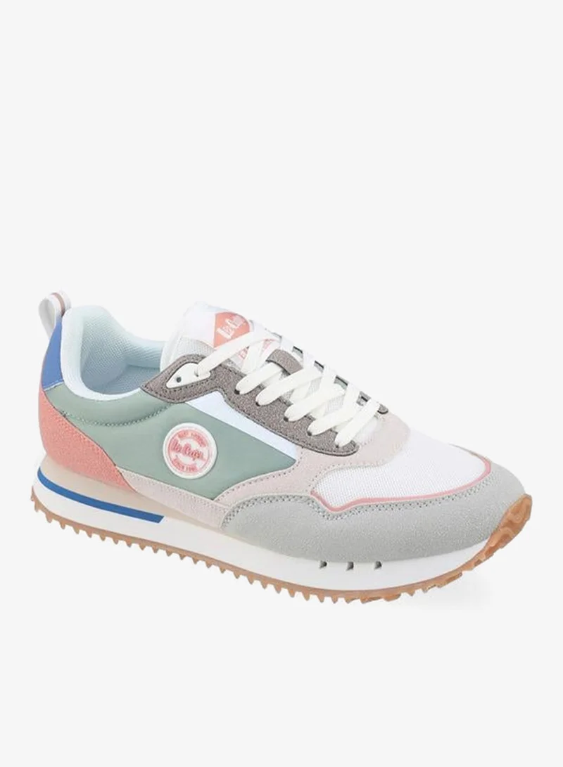لي كوبر Women Colourblock Lace-Up Ankle Sneakers