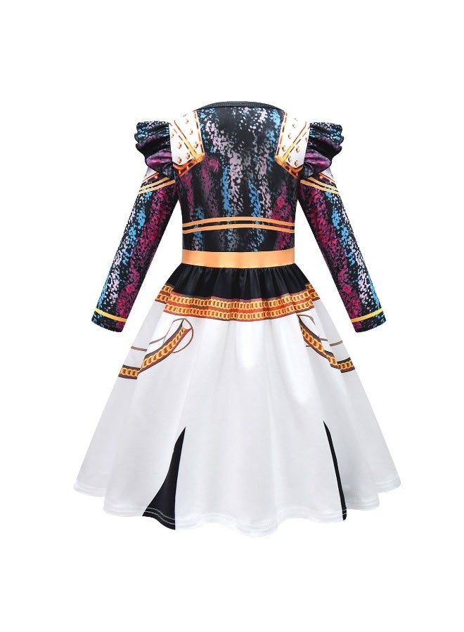 general KPop Demon Hunters Children's Dress Holiday Party Performance Costume Feifei Sleeve Cosplay Long Sleeve - Image 2