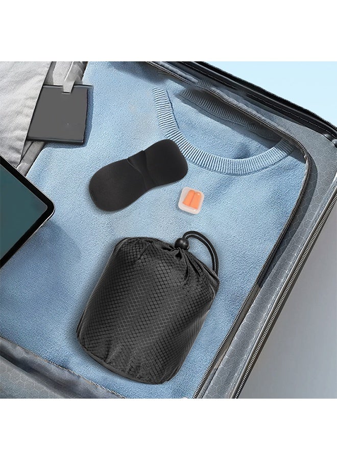 وسادة السفر وسادة فاخرة من الإسفنج الميموري فوم فاخرة لدعم الرقبة والرأس وسادة ناعمة للنوم لراحة النوم للطائرة والسيارة والمنزل أفضل هدية - Image 5