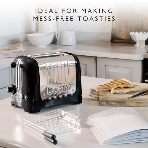 Dualit Design Series Sandwich Cage x 2 for Lite, Design Series and Domus Toasters | Make toasted sandwiches in your Toaster | Pack of 2 Sandwiches Cages | Sandwich Cage with Drip Tray - Image 3