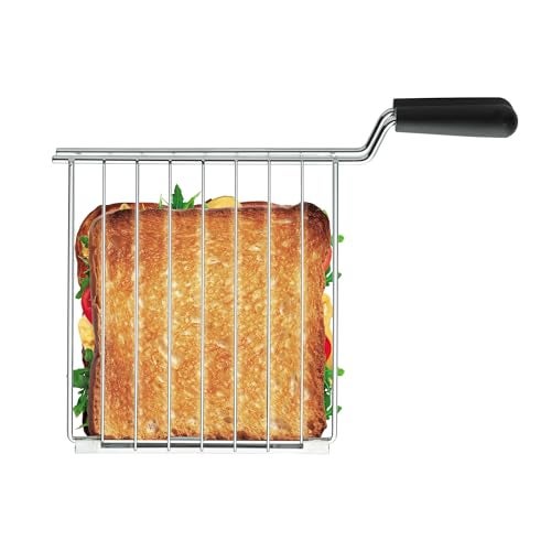 Dualit Design Series Sandwich Cage x 2 for Lite, Design Series and Domus Toasters | Make toasted sandwiches in your Toaster | Pack of 2 Sandwiches Cages | Sandwich Cage with Drip Tray - Image 1