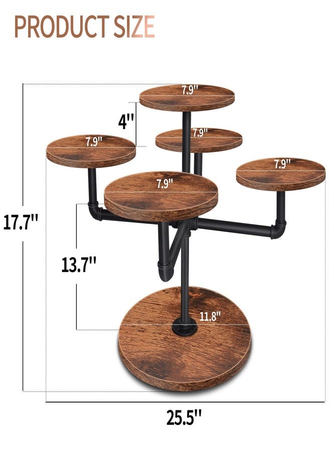 LLAXERGU Cupcake Stand, 3 Tier Cupcake Tower Large Cupcake Stand for 50 Cupcakes Wood Cake Stand Tiered Tray Stand Dessert Table Display Set Tiered Cake Stand for Party, Wedding, Birthday - Image 3