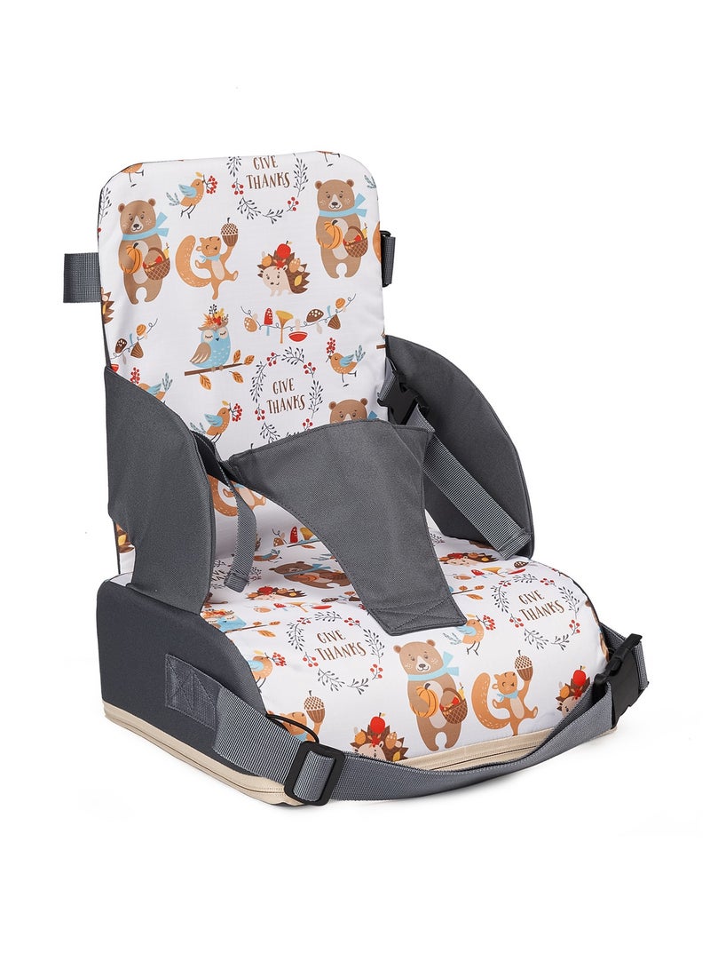 Baby chair table chair folding chair baby eating foldable portable baby seat low chair with storage bag 6~36 months - Image 1