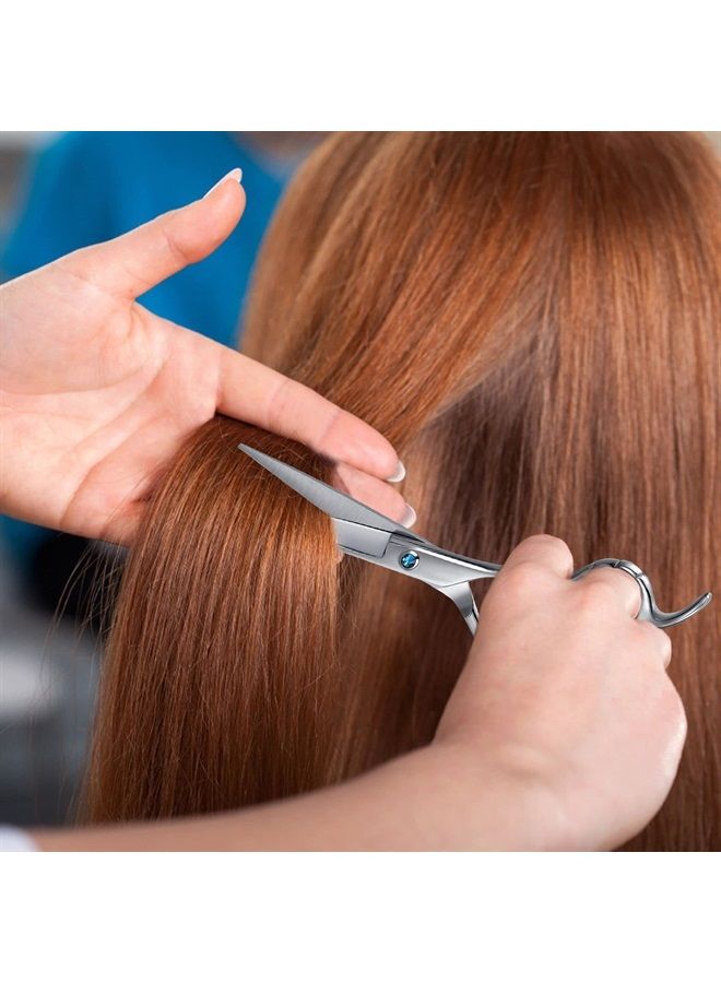 Aethland Hair Cutting Scissors Kit, Aethland Professional Barber Hairdressing Scissors Set ( Trimming Shaping Grooming Thinning Shears) for Men Women Pets Home Salon Barber Haircut, 6.5" Japanese 9CR SS - Image 5