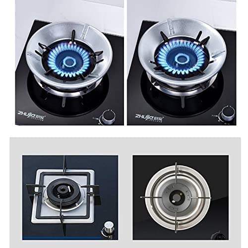 Plenteous Plenteous Gas Saver Round Burner Stand glass top gas Saver Home Stove Fire Windproof Energy Saving Stand 2  - Image 2