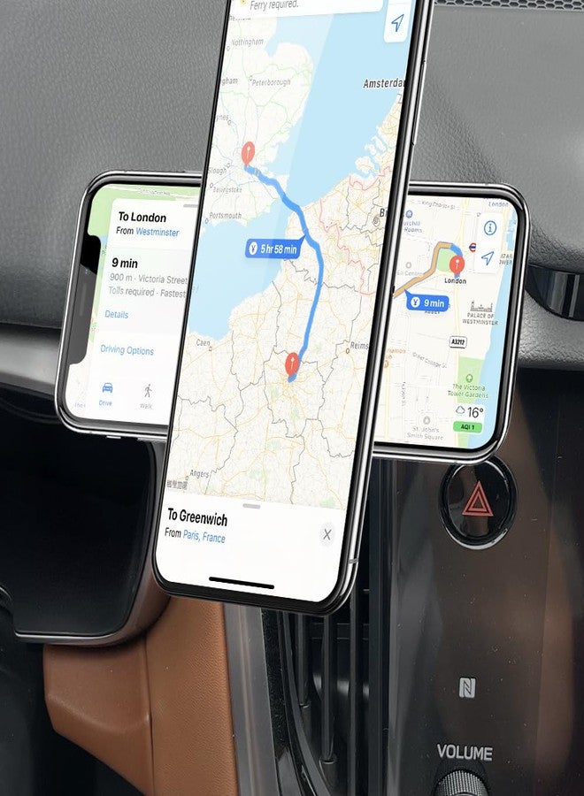 BEERTE Fits Magsafe Car Mount Fit for Subaru Outback 2021-2025 Strong Magnets 360° Rotation Magnetic Phone Holder Mount for Car Vent Fit for iPhone 16 15 14 13 12 Magsafe Case All Phones - Image 4