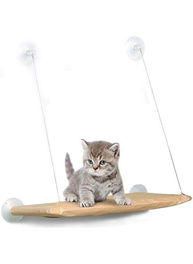 سرير للقطط مثبت على النافذة من Cat Scratcher باللون البني - pzsku/ZAA3FF911CB760CDC4ABFZ/45/_/1722831035/e6ff0efc-cee8-44ba-bcd8-c58d824d073e