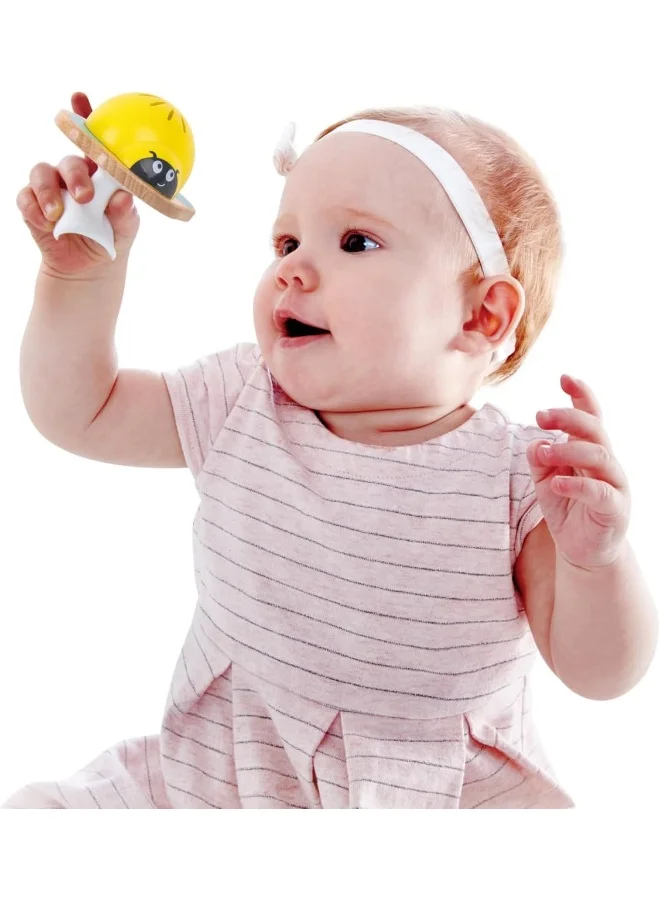 هيب Stay-Put Rattles 3-Piece Baby Toy Set With Suction Cups, Bright, Colorful Insect-Rattles Ladybird, Bee, Butterfly Suction Toys Sensory & Motor Skills, Infant Toys, Highchair Toys, Mealtime Toys