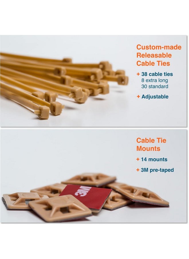 روفينج كوف درج درابزين الحرس 10Ft X 3Ft درابزين شبكة حماية للطفل التدقيق بوابة حماية الطفل غطاء شرفة شبكة المعاوضة اللوز البني  - Image 5
