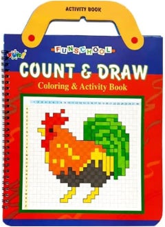 Generic Counting and Draw a Coloring Book for Toddlers (Girls and Boys) to Teach Painting Skills and Coloring Education 8 Pages  - Image 1