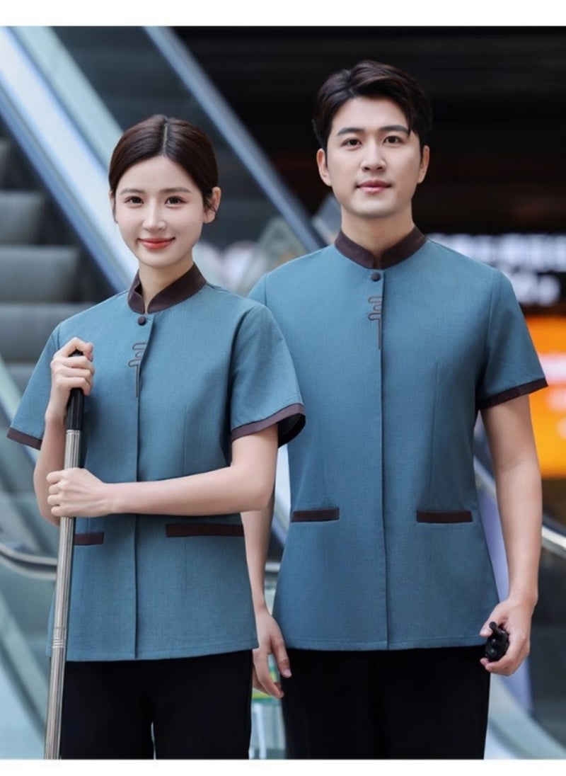 KUYING New Summer Cleaner Work Clothes  - Image 2