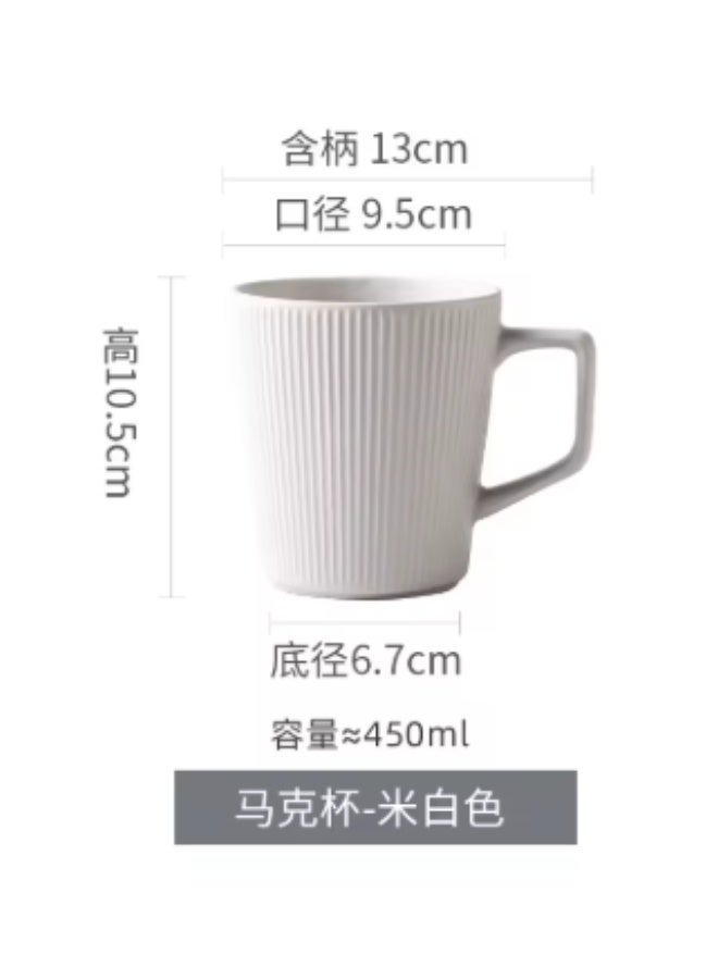Lotus Porcelain coffee mug - white  - Image 2