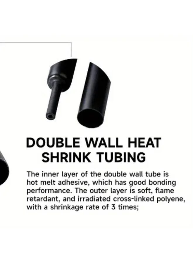 Dual Wall Heat Shrink Tubing 2M 78 74in Adhesive Lined Waterproof Marine Grade - Image 4