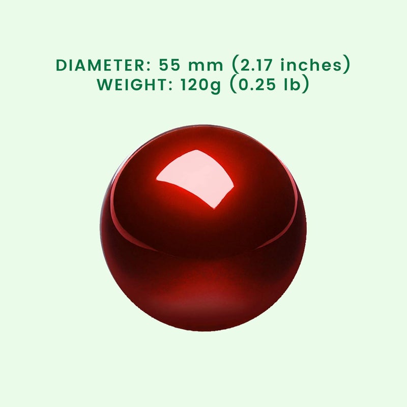 Perixx Peripro-304 Trackball, 2.17 Inch Large Replacement Ball for Periboard and Kensington Mouse, Glossy Red, 18033 - Image 4