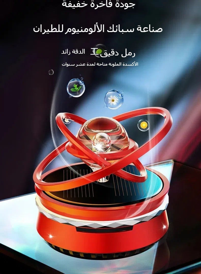 general Solar Aircraft Car Ornaments - High-end car center console decorations, creative men's car interior items, fashion car accessories, unique gift options - Image 4