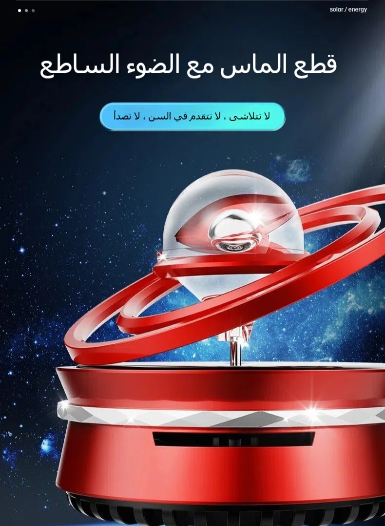 general Solar Aircraft Car Ornaments - High-end car center console decorations, creative men's car interior items, fashion car accessories, unique gift options - Image 5