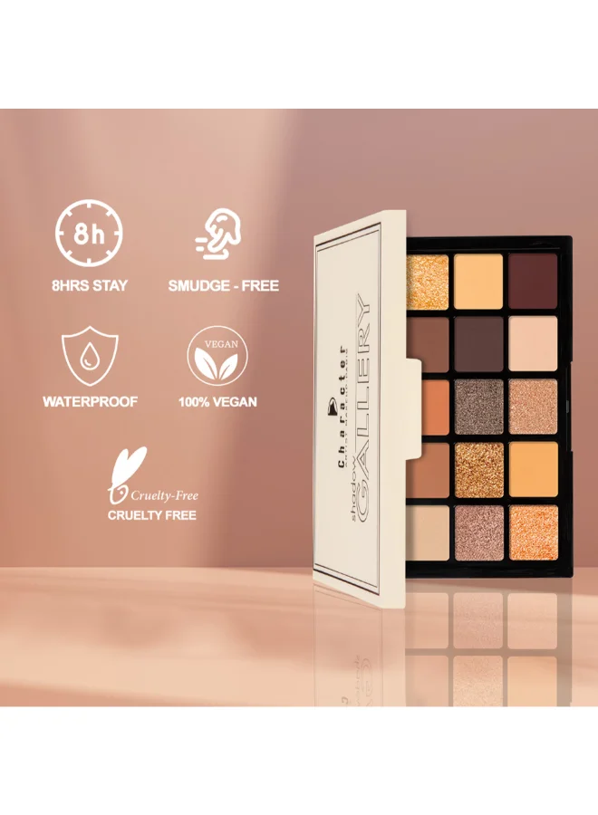 Character Shadow Gallery 20 Color Eyeshadow Palette 3