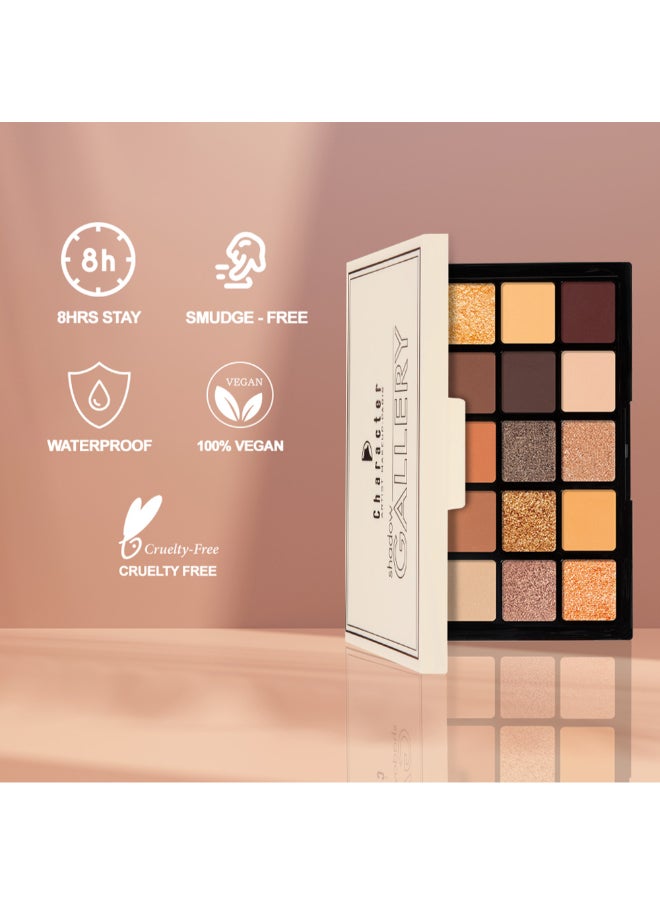 Character - Shadow Gallery 20 Color Eyeshadow Palette 3 - Image 1