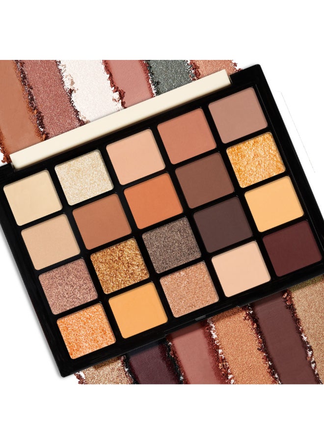 Character - Shadow Gallery 20 Color Eyeshadow Palette 3 - Image 1