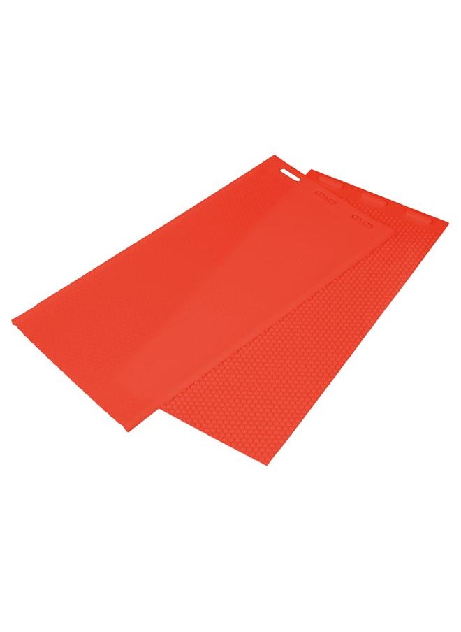 Thoraya 2 PCS 5.4mm Beeswax Foundation Sheets Press Embosser Machine Manual Silicone Beeswax Mold DIY Beekeeping Tool 41.3x20.5CM Red  - Image 3