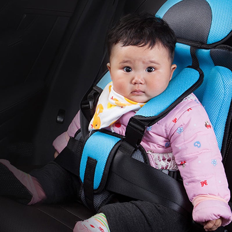 Portable Car Child Seat Cartoon Skin-Friendly Child 6 Months to 12 Years Old Infant Safety Seat - Image 2