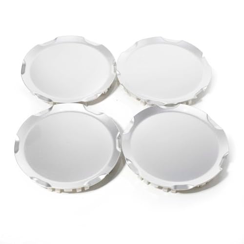 RTrhinotuning 6.6 in Wheel Center Caps Compatible with Terrain 17" 6 Spok Silver Wheel 2010-2017 OD: 6.57"(167 mm) ID: 5.91"(150 mm) 4 PCS Silver Hub Caps - Image 1