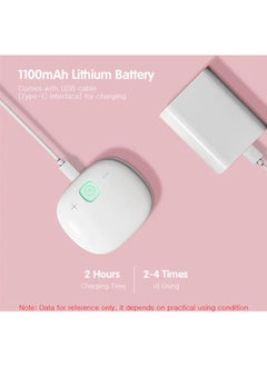 YOUHA 2 Pieces All-In-One Wear Electric Breast Pump with Smart Phone APP Control-White  - Image 5
