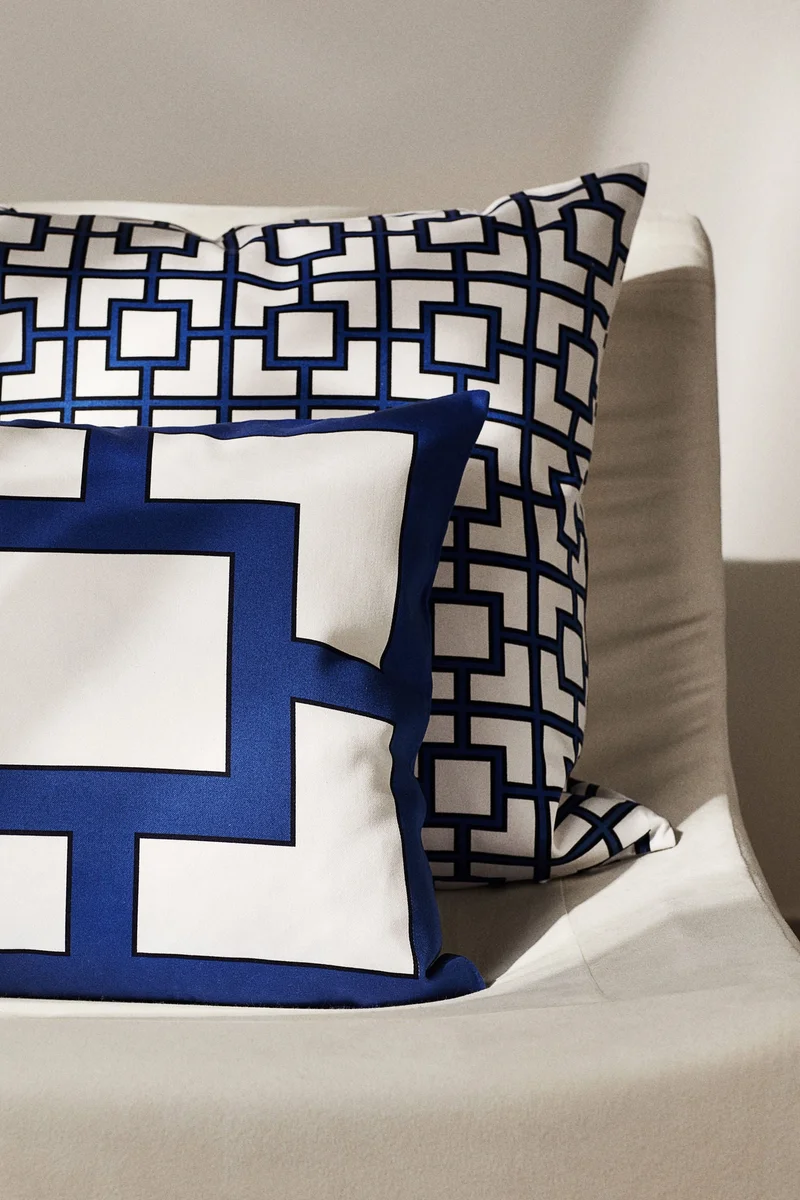 H&M 2-Pack Satin Cushion Covers