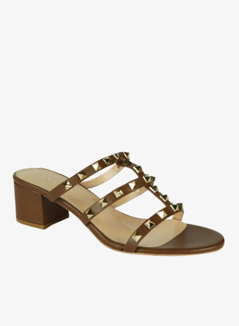 POLETTO Poletto Ladies Block Heel 16984 C1567 Brown